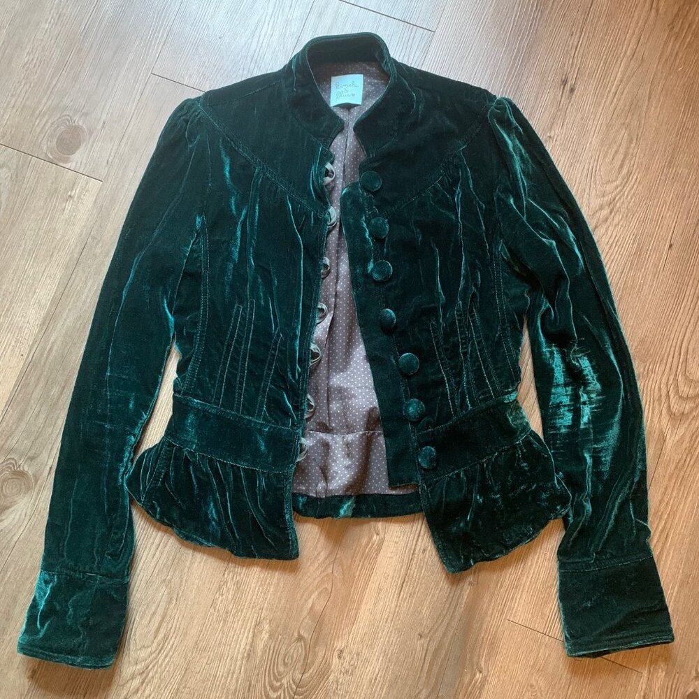 Velvet Kimchi Blue jacket